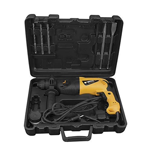 VITO Pro-Power Kombihammer (VIMP850 SDS-Plus) Bohrhammer | Meisselhammer 850W 2,75J, Kombihammer mit 4 Funktionen… – Bild 6