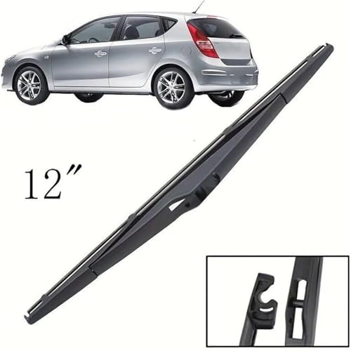 Escobilla limpiaparabrisas trasera Hyundai I30 I30CW FD 2007-2012 y cepillo de lluvia 2