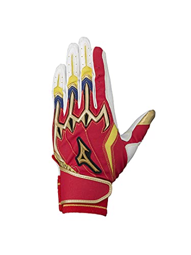 即日出荷 限定カラー ミズノプロ 野球用 バッティング手袋 両手組 シリコンパワーアークLI 1EJEA092 miz21fw 202111-new