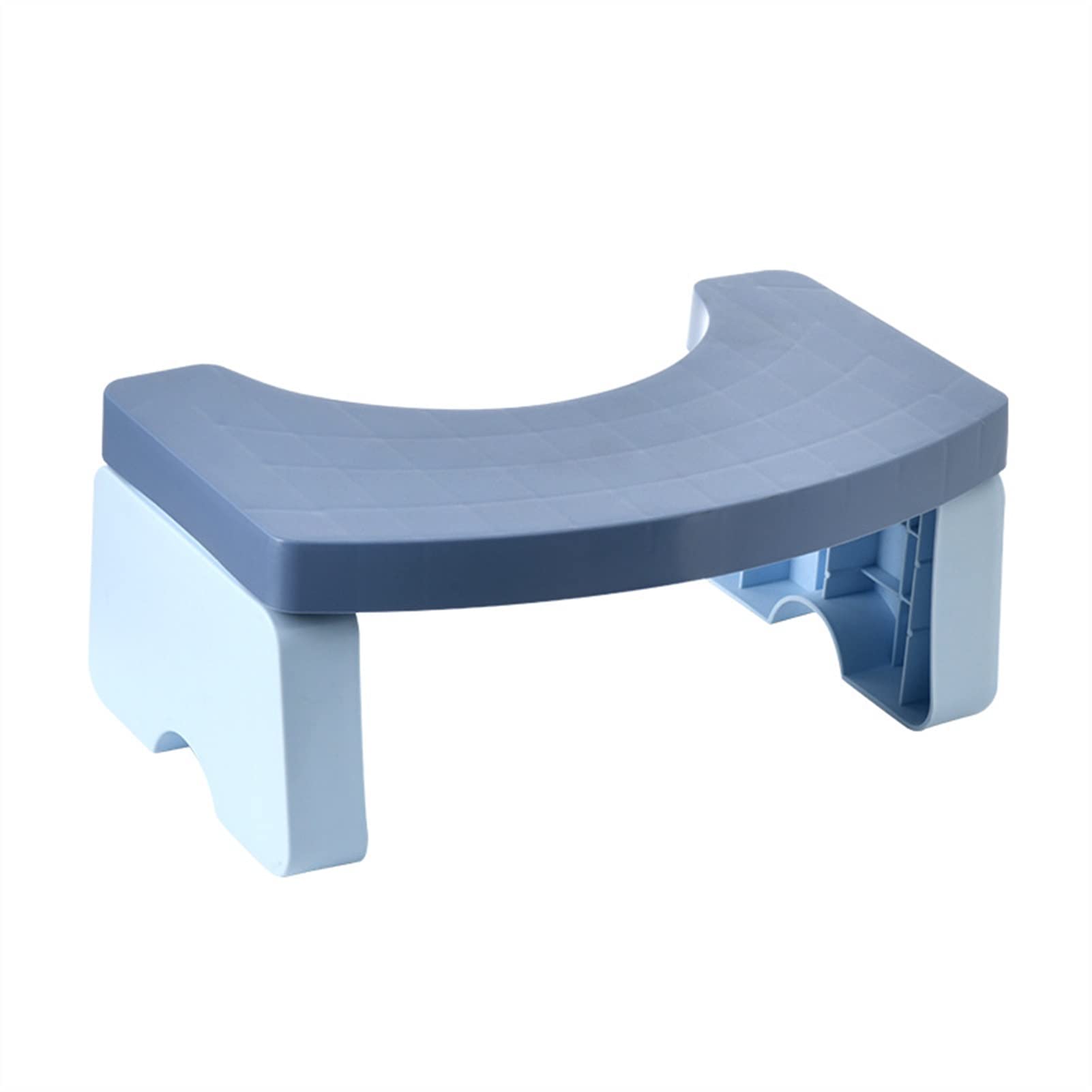 Sgabello da Bagno Pieghevole for la casa Pieghevole for Il Bagno a Squat Comodi mobili Tozzo addensati for Bambini Anziani Pregant Adulti per Guardia di casa (Color : Blue)