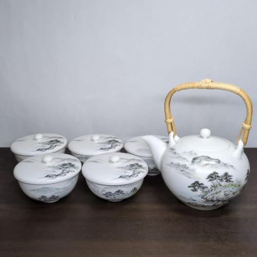 2301 深川製磁　茶器セット　急須2客　湯呑蓋付13客 Amazon.co.jp: 深川製磁 六歌仙 茶器 急須 湯呑 有田焼 : ホーム