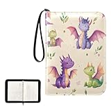 Gran capacidad de 400 tarjetas con páginas extraíbles: organiza hasta 400 tarjetas de tamaño estándar con 50 páginas extraíbles de doble cara (4 bolsillos por lado). La resistente carpeta de tarjetas intercambiables de 3 anillos permite una personalización flexible: añade o quita páginas sin esfuerzo para satisfacer tus necesidades de colección ampliadas mientras mantiene un perfil elegante y compacto