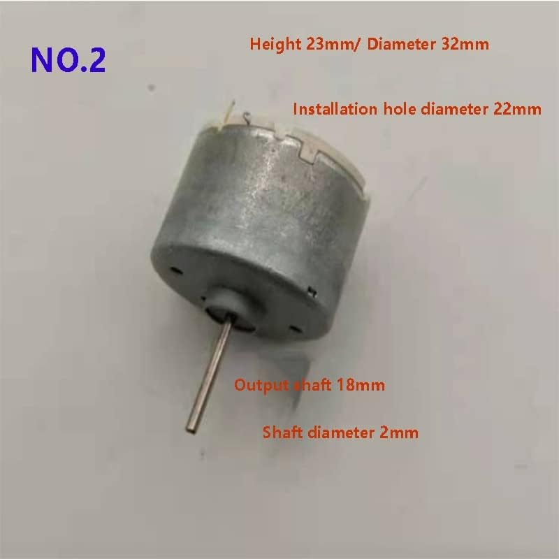 Rc520kn-17245 Sweeping Robot Micro Dc Motor With Carbon Brush, Super Wear-resistant - Dc Motor - - (Speed(RPM): Motor and gear)