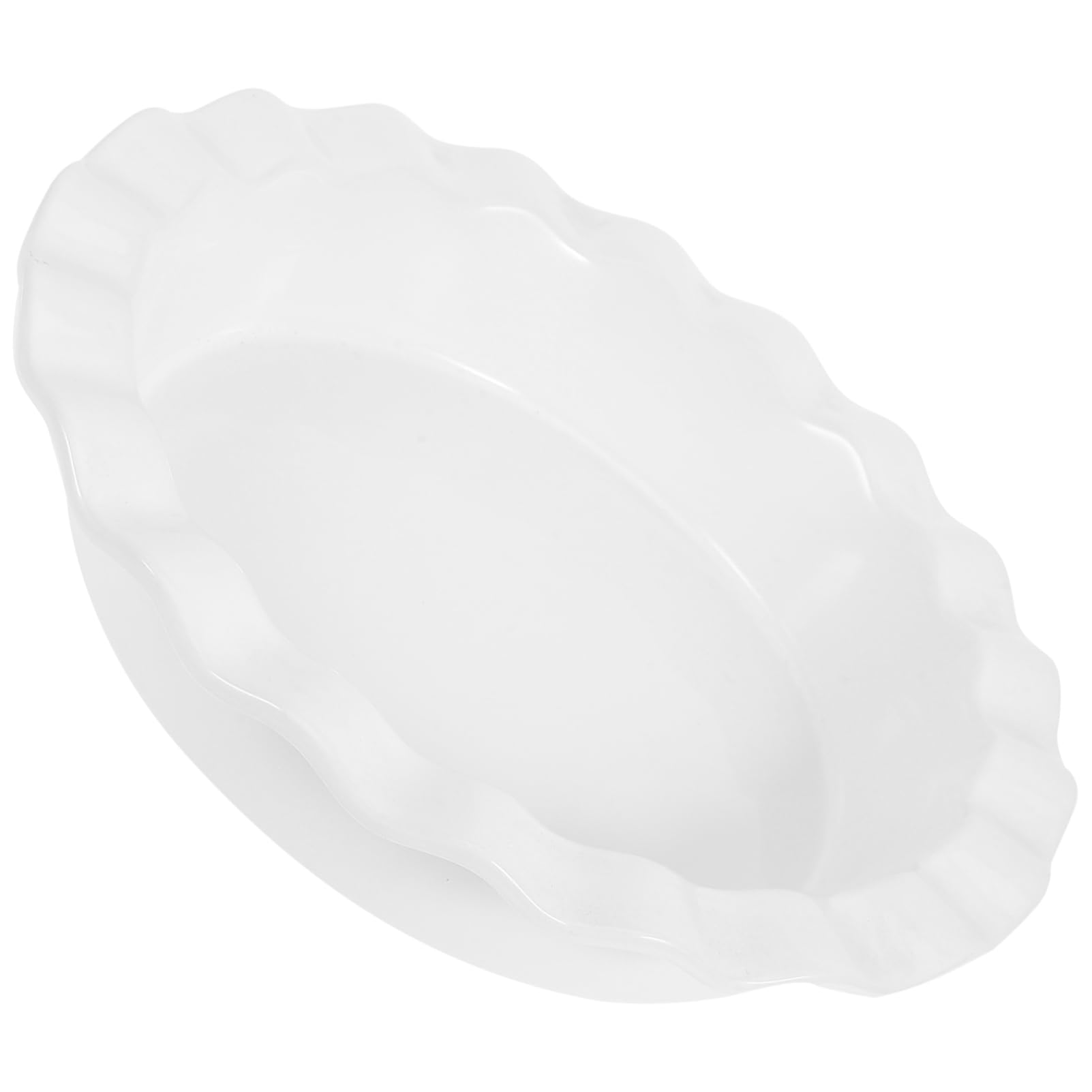 FUNOMOCYA Dish for Baking Pies and Pizzas Non-stick Round Bakeware for Tarts and Quiche Oven Plate for Home Use Single