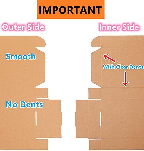 Corrugated Cardboard Shipping Boxes, 25×20×7cm Royal Mail Small Parcel PiP Postal Boxes, Brown Packaging Mailing Boxes for Business, Posting, Storing or Gift (Pack of 10)