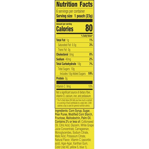 Image of Gushers Watermelon & Sour Apple Fruit Flavored Snacks, 6 ct, 4.8 oz