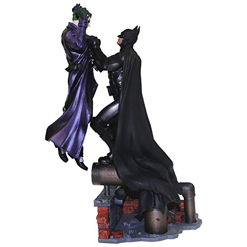 BINGFENG Bat-Man VS Joker Animado Figuras del Carácter Decoración De La Muñeca Estatua De Figuras Coleccionables Juguetes De rol 30CM Cover