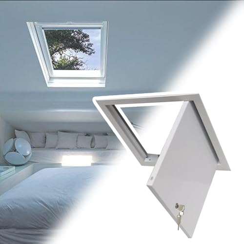 Panel de puerta de inspección FMounted de 50,8 x 66 cm con llave para techo y fontanería