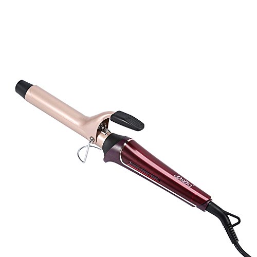 Haar Lockenstab, Lockenstäbe, Professioneller 25mm Lockenstab Keramikbeschichtung Styling Stab mit 10 Hitze Einstellung 120 ? - 210 ? mit wärmeisolierte Metallhalterung