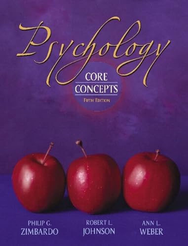 Psychology: Core Concepts (5th Edition): Zimbardo, Philip G., Johnson ...