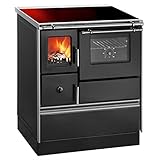 Westminster (by Wamsler) G001766086 Wamsler K 176 F/A 70 Style Küchenofen Schwarz, Glaskeramikplatte, Backfach rechts/A