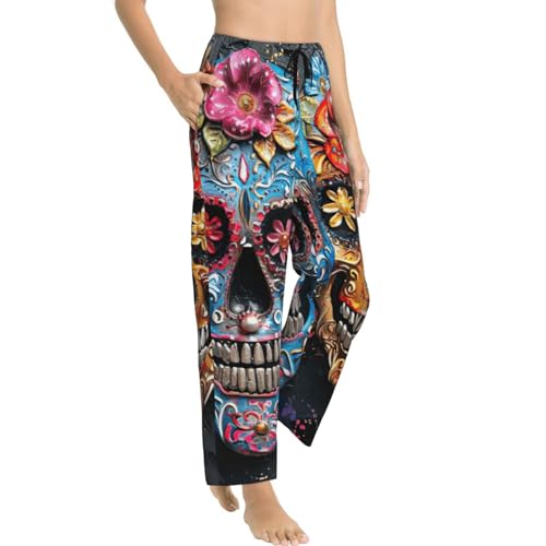 Pantalon de pyjama imprimé pour vos moments cocooning