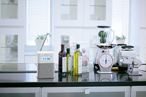 Sony XDR-V20D Radio, DAB+, mit Stereo-Lautsprecher, weiß - Image 4