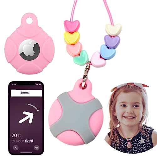 Soporte para Airtag para niños con collar ajustable y funda impermeable 2