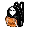Cerdà Nightmare Before Christmas Rucksack - Kunstleder - Jack Skellington- und Kürbismotiv - Schwarz #1