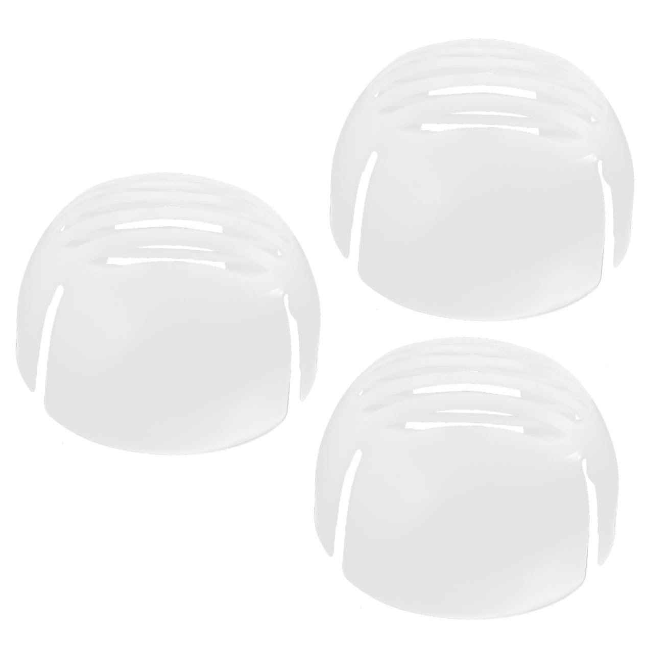 DOITOOL 3piezas Casco De Seguridad Transpirable Para Trabajadores Protección Anticolisión Aberturas De Ventilación Para Construcción y Actividades Al Aire