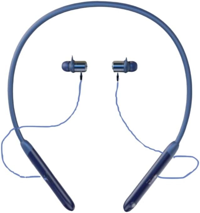 Drumstone 𝟭𝟓-𝐘𝐞𝐚𝐫 𝐖𝐚𝐫𝐫𝐚𝐧𝐭𝐲 - WX-340 Touch Sensor Bluetooth Neckband | ENC, Magnetic On/Off, HD Stereo Sound, Lightweight, Hands-Free Calls | Great Gift for Commuters & Travelers