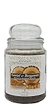 Bonturi Casa, Nature Candle Bougie parfumée 100% cire végétale Santal Bergamote 580 g