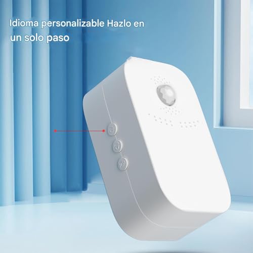 Timbre con Sensor de Puerta, Altavoz De Sonido para Entradas, Sensor De Movimiento Inteligente con Alerta Y Notificación De Bienvenida para Entradas De Hogares Apartamentos Y Comercios Exteriores - imagen 9