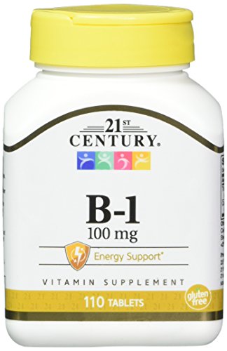 21st Century Vitamin B-1 Tablets, 100 Mg, 110 Count