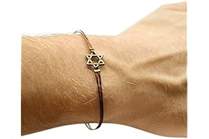 Star of David Men's Bronze Bracelet: A Symbol of Strength and Faith
