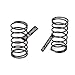 Team Losi Front Shock Spring Set Hard (2): Mini 8IGHT