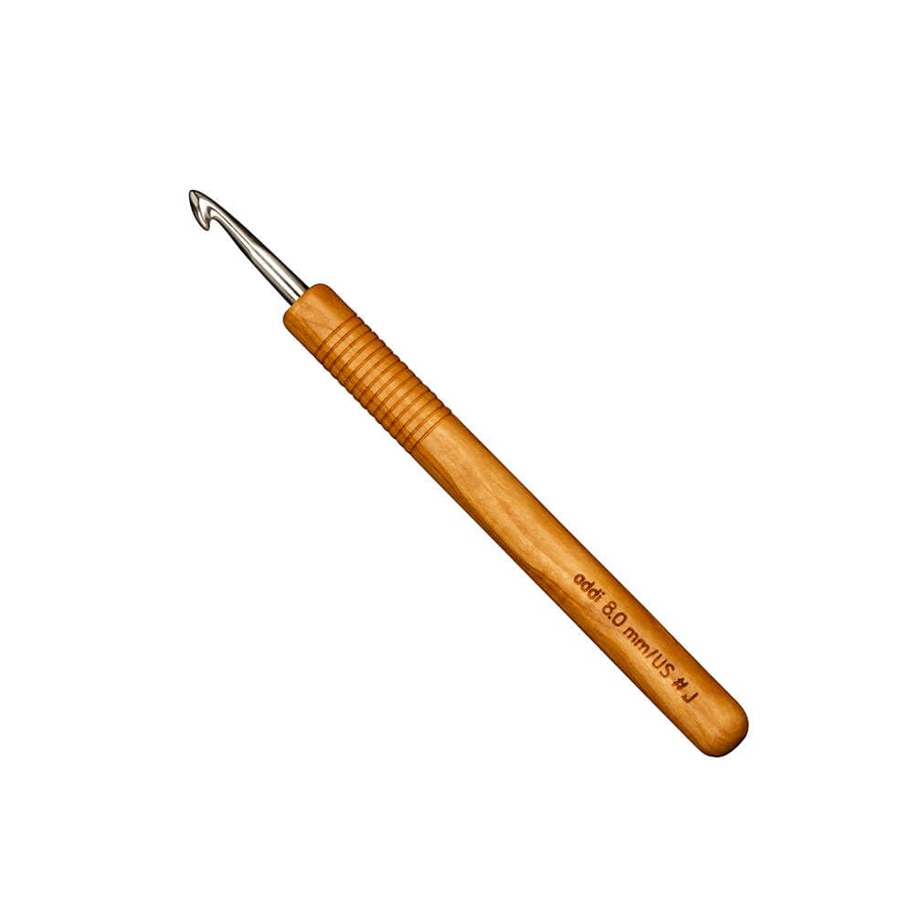 Addi Nature Crochet Hook Olive Wood 15cm 8.00mm - 1pc