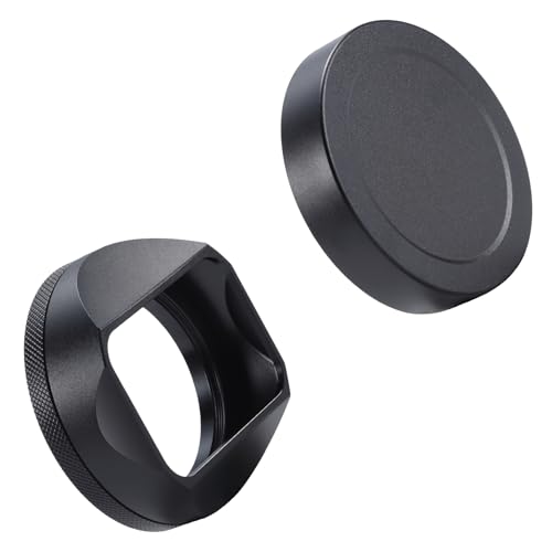 Amazon | メタルスクエアレンズフード（キャップ付き）、Nikkor Z 40mm