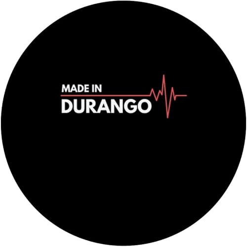 Miniatura 3 de Made In Durango Mexico Place Of Birth PopSockets PopGrip intercambiable PopGrip
