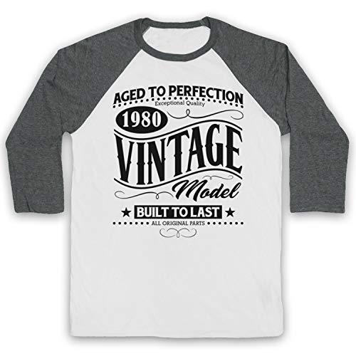 T-shirt de baseball retro 1980 parfait pour vos sorties décontractées