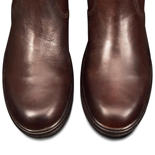 Image of Ovation Women's Moorland II Highrider Tall Riding Boot - Full-Grain Leather Waterproof Breathable Side-Zip Equestrian Boots