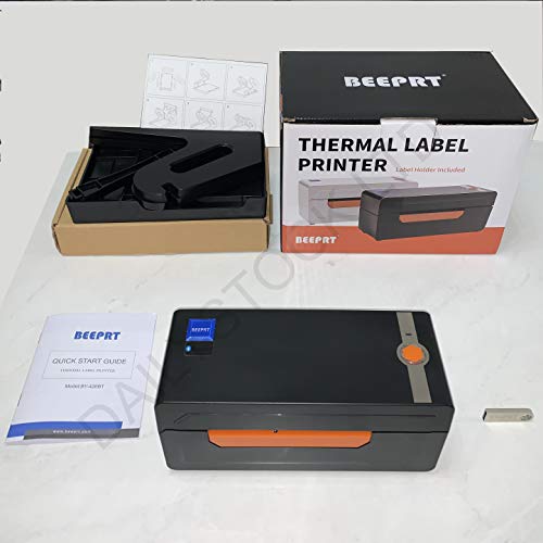 BEEPRT Shipping Label Printer Thermal Label Printer 4x6 USB & Bluetooth options for Phone, Windows & Mac. Royal Mail Evri Etsy Ebay Postage works with zebra brother 100x150mm Wireless 6x4 - Image 6