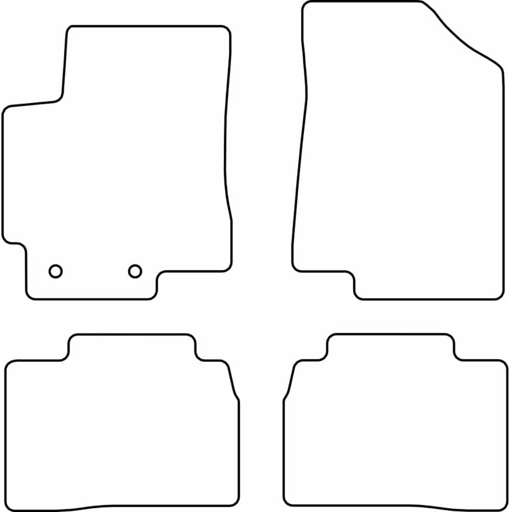 AutoStyle Car Mats Velour Compatible Audi A6 e-tron (Gh) Sportback/Avant 2024-