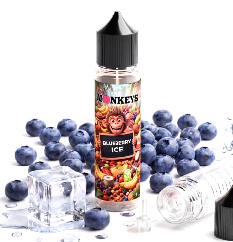 5Monkeys Aroma Concentrato - 60ml - Gusto Mirtillo Ghiacciato (Blueberry