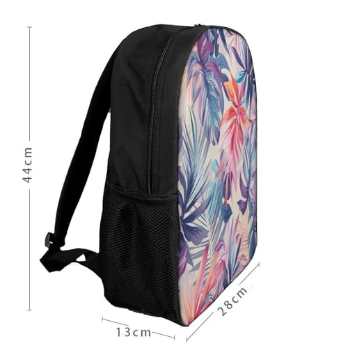 Sac à dos enfant motif feuilles design 3D pour grandir au vert - 2