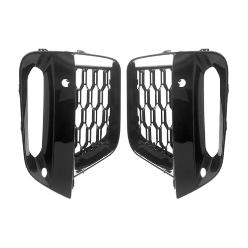 Car fog light frame 1Pair Fit For BMW X3 G01 X4 G02 2019-2021 Front Bumper Grille Opened Foglight Cover 51118098829 51118098830