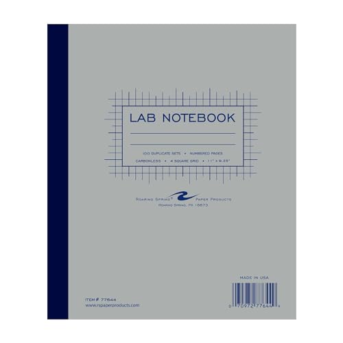 Cahier de laboratoire quad ligné évitez la perte de données scientifiques avec le système SD