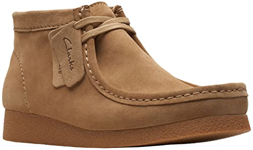 Clarks Clarks Men's WallabeeEVO Chukka Boot, Dark Sand Suede, Size 8
