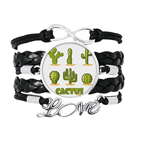 Bracelet cactus plantes grasses en cuir pour sublimer vos tenues