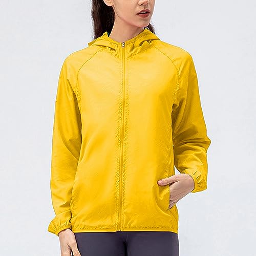 Chaqueta impermeable ligera cortavientos transpirable de mujer 5