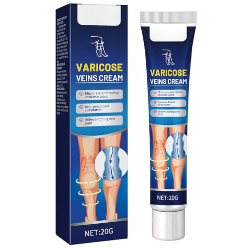 YKTOZU 20G Varicose Veins Cream,Crema para Venas Varicosas,Crema de Varices,para Varices Piernas