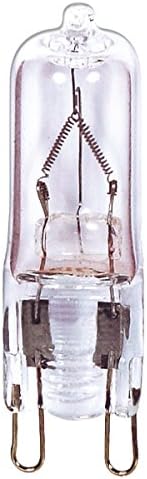 Satco 50T4/G9/CL Halogen Bi Pin Halogen, 50W G9 T4, Clear Bulb [Pack of 12]