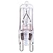 Satco 50T4/G9/CL Halogen Bi Pin Halogen, 50W G9 T4, Clear Bulb [Pack of 12]