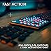 Logitech G915 X Lightspeed Low-Profile Wireless Gaming Keyboard, Double-Shot PBT Keycaps, Fully Programmable Keys, RGB Backlighting, Sleek Aluminum Finishing, GL Red Linear Switches - PC/Mac