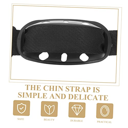 Adjustable Helmet Strap Helmet Chin Straps Youth Football Chin Strap for Helmet Chinstrap Safety Helmet Strap Elastic Chin Strap Batting Helmet Cupped Chin Strap Elasticity - Thumbnail 5
