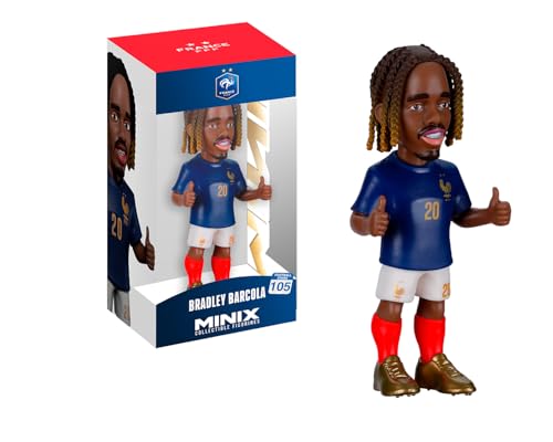 MINIX - Football Stars Mini Format - Coppa del Mondo - Francia - Barcola - Personaggio da collezione 7 cm