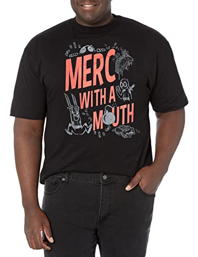 T-Shirt Marvel Sketchy Merc pour Homme en coton confortable style comics