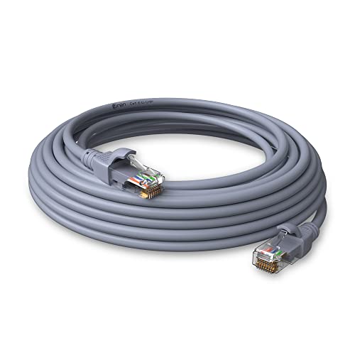Oren CAT6 10m Ethernet Cable LAN - Patch Cord | High-Speed 10Gbps | Pure Copper 24 AWG Stranded - Premium Network Cable with RJ45 Connector | Internet, Broadband, LAN, Network Lead