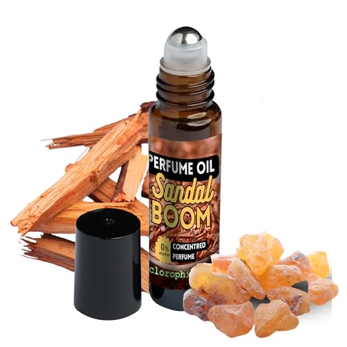 Profumo in Olio | Roll-On - 6ml | Fragranza Sandalo - Intenso e Duraturo | Unisex - Senza Alcol | Ideale per Pelli Sensibili | Pratico da Portare Ovunque | Essenza Naturale Made in Italy