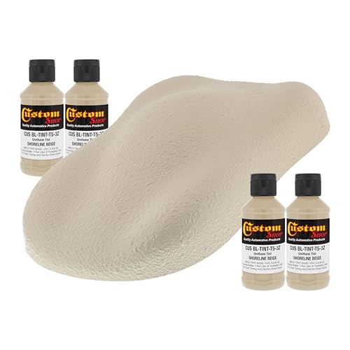 Image of Custom Coat 3 Ounce, Shoreline Beige, Bed Liner Tint Concentrate, 4 Pack